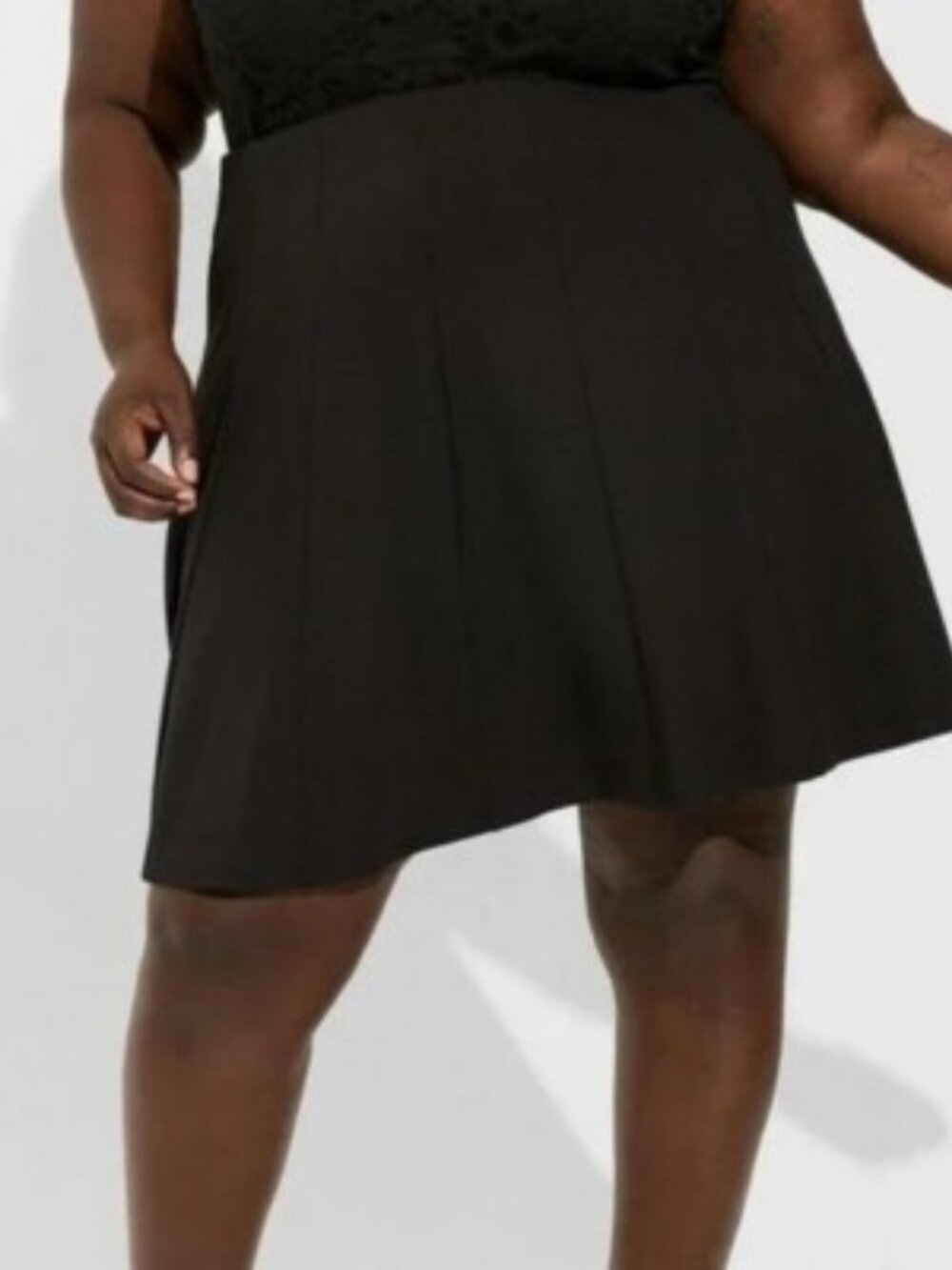 Torrid Black Circle Skater Skirt